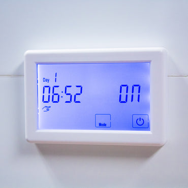 Digital Touch Screen Timer White - Horizontal and Vertical Options