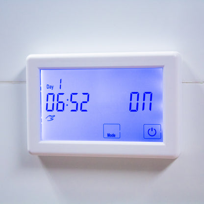 Digital Touch Screen Timer White - Horizontal and Vertical Options