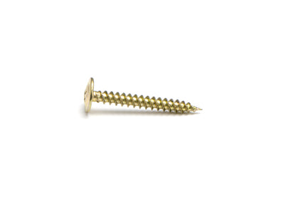 Macsim Button Head Stitching Screws Yellow Zinc Plated - Various Sizes and Quantities
