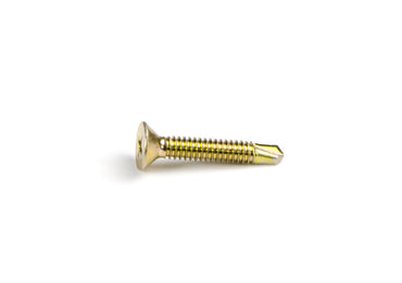 Macsim Countersunk TRIM HEAD Self Drilling Screws (Square Drive) Yellow Zinc Plated  - Box of 1000