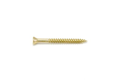 Macsim Countersunk TRIM Head Drywall Screws Yellow Zinc Plated - Box of 1000 - Various Sizes