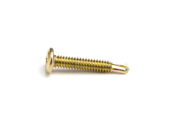 Macsim Wafer Head Self Drilling Screws (Phillips Drive) Yellow Zinc Plated – Various Sizes and Quantities