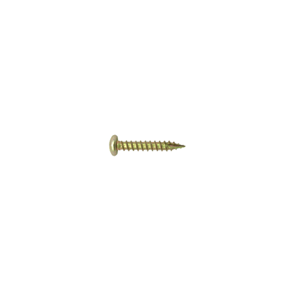 Macsim Type 17 Pan Head Screws Yellow Zinc Plated - Various Sizes