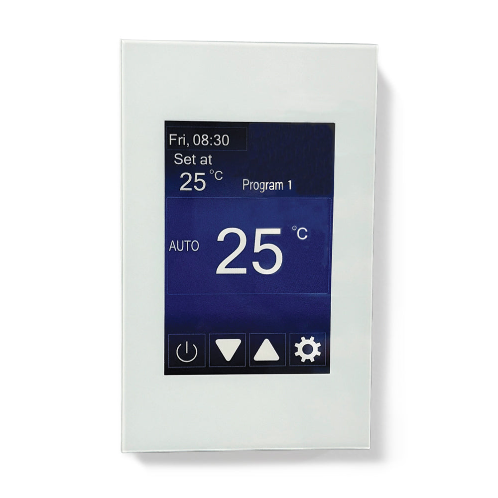 Premium UNIVERSAL Touch Screen Timer White - Vertical or Horizontal Orientation