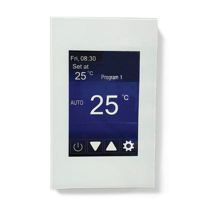 Premium UNIVERSAL Touch Screen Timer White - Vertical or Horizontal Orientation