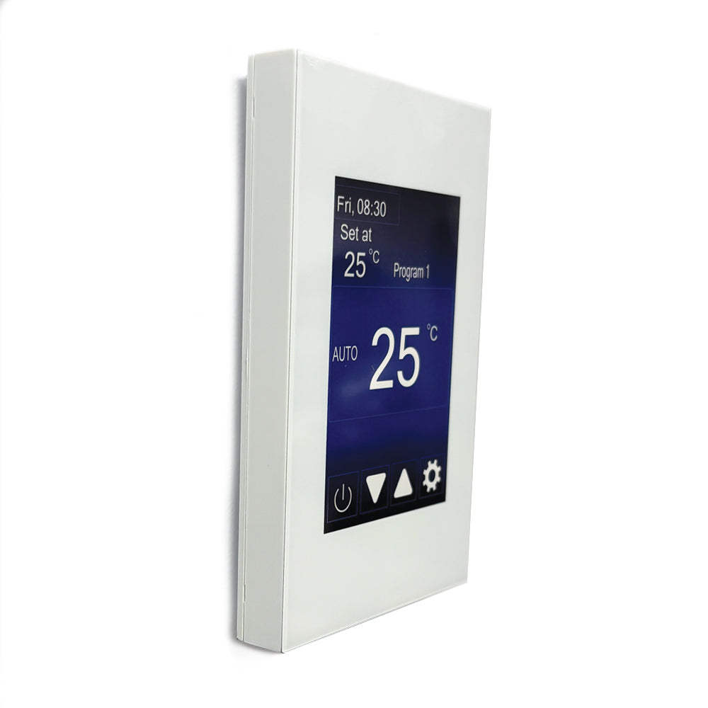 Premium UNIVERSAL Touch Screen Timer White - Vertical or Horizontal Orientation