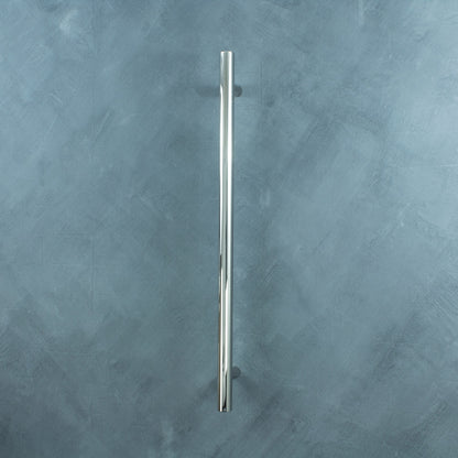 Radiant Single Vertical ROUND Bar NON-HEATED Towel Rail 950mm Tall - Various Colour Finishes