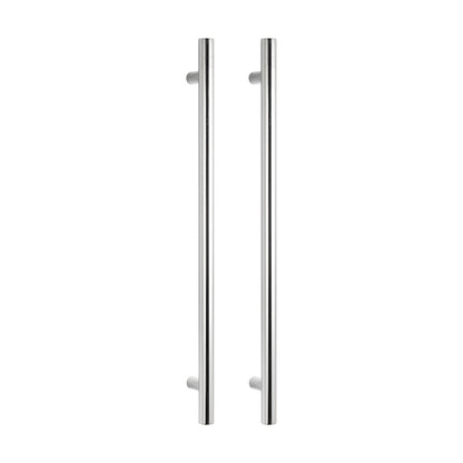 Radiant Vertical ROUND Bar Towel Rail - Multiple Bar and Hook Kits in Various Colours