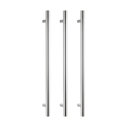 Radiant Vertical ROUND Bar Towel Rail - Multiple Bar and Hook Kits in Various Colours