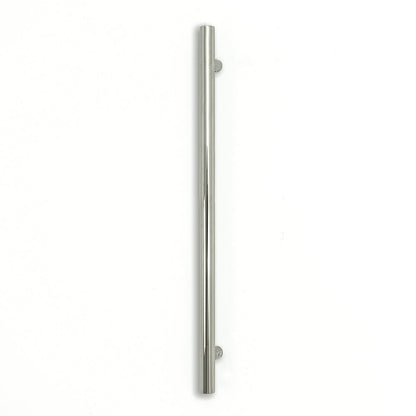 Radiant Round Bar Vertical Towel Rail - Mirror Polished