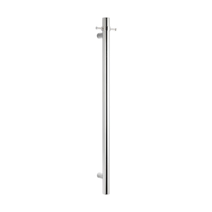 Radiant Vertical ROUND Bar Towel Rail - Multiple Bar and Hook Kits in Various Colours