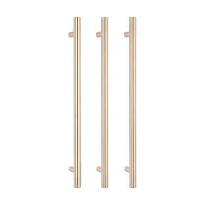 Radiant Vertical ROUND Bar Towel Rail - Multiple Bar and Hook Kits in Various Colours