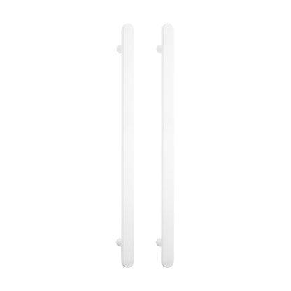 Radiant Vertical FLAT Bar Towel Rail - Multiple Bar and Hook Kits in Various Colours