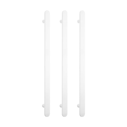 Radiant Vertical FLAT Bar Towel Rail - Multiple Bar and Hook Kits in Various Colours