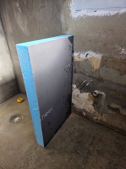 Thermasheet HALF Shower Wall - 600 x 1200 x 100mm