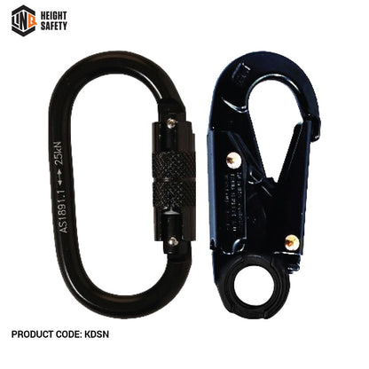 Linq Elite 2m Single Leg Shock Absorbing Adjustable Lanyard - Plus Hardware Made to Order