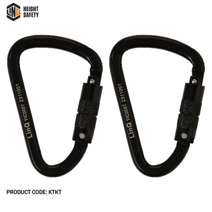 Linq Elite 2m Single Leg Shock Absorbing Adjustable Lanyard - Plus Hardware Made to Order