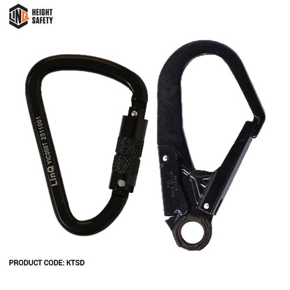 Linq Elite 2m Single Leg Shock Absorbing Adjustable Lanyard - Plus Hardware Made to Order