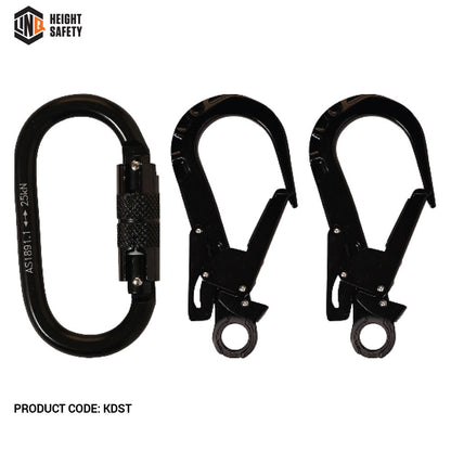 Linq Double Elasticated Lanyards - Plus Hardware
