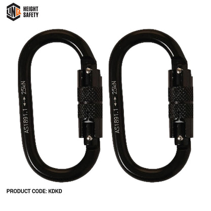 Linq Elite Single Leg Shock Absording Webbing Lanyards - Plus Hardware Options