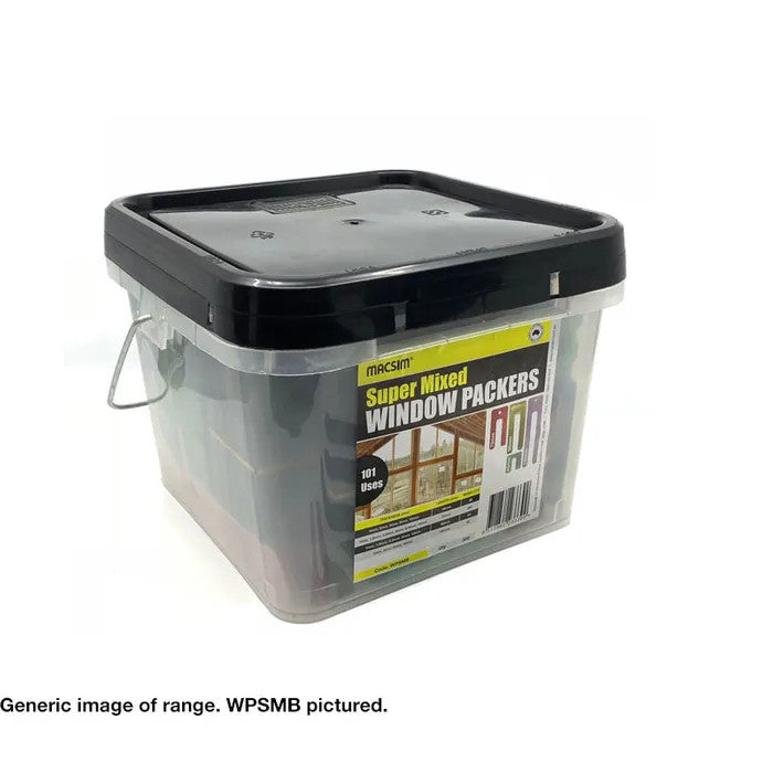 Window Packers - Thickness x Length in Various Box Quantities