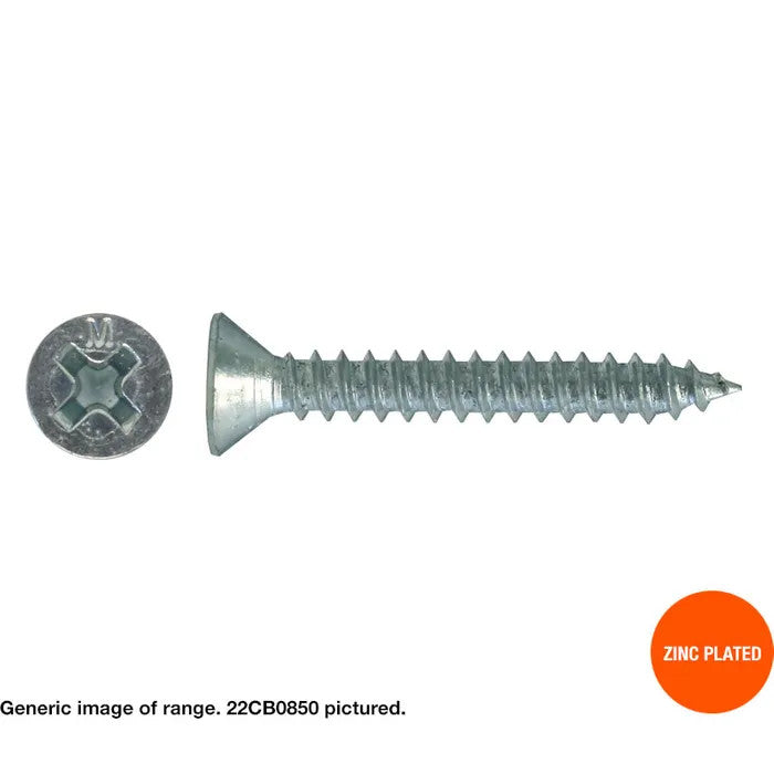 Self Tapping Countersunk Timber Screws 