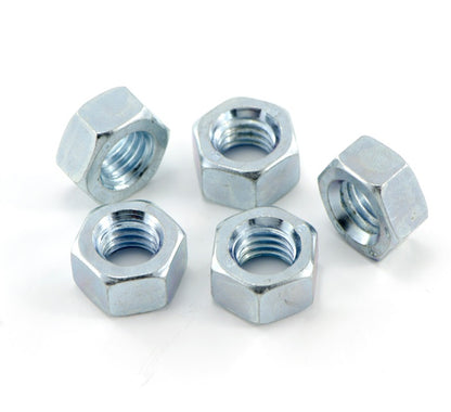 Hex Nuts Zinc Various Metric Sizes and Box Quantities