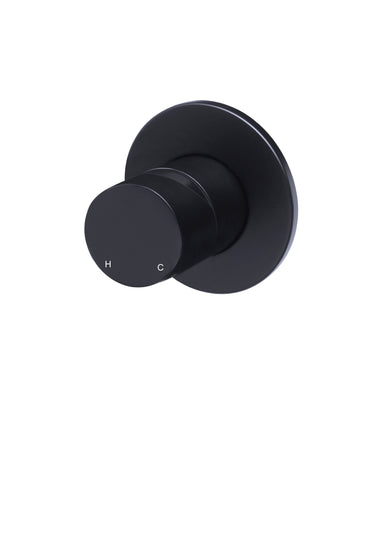 Meir Pinless Handle Round Wall Mixer - Finish Trim Kit - Various Colour Finishes